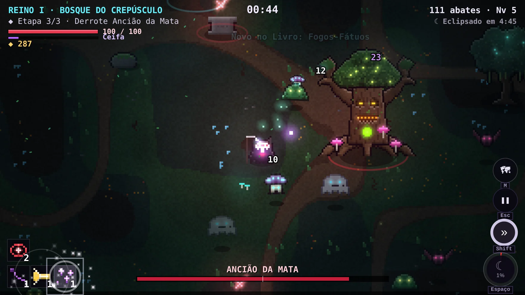 Luta contra o Ancião da Mata